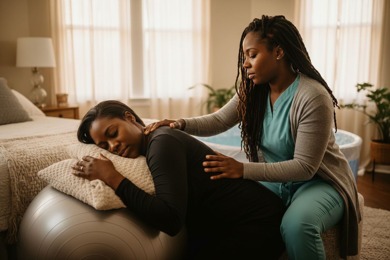 Birth Doula with Black Client