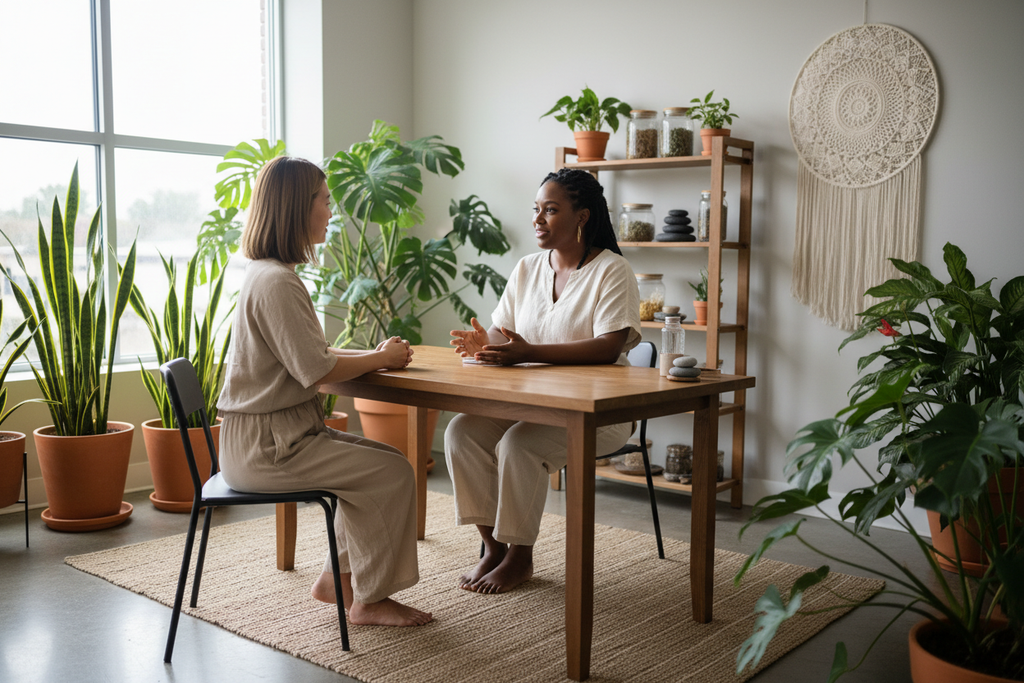 Wellness Consultation with Asian Client